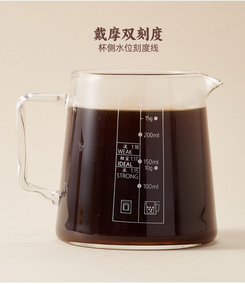 戴摩手冲咖啡分享杯，品味生活，每一滴都恰到好处